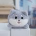 Cute Cat Plush Toy With Wagging Tail Soft Pp Animal Stuffed Cotton_voghion.com