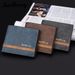 Baellerry new men's short wallet open multi-card zipper coin purse thin wallet for men_voghion.com