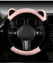 New Car Steering Wheel Plush High-end Universal Cat Ear Grip Cover_voghion.com