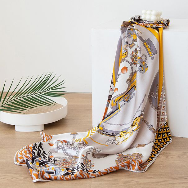 Invia 100% seta come regalo alla mamma o alla suocera, design elegante e scialle versatile che può essere abbinato a una camicia, sciarpa,_voghion.com