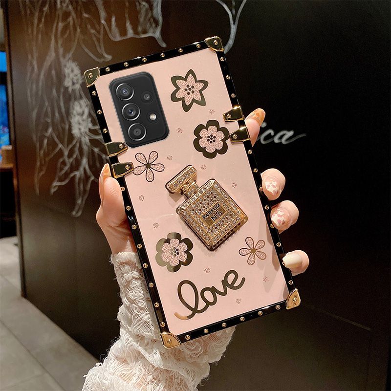 Capa de moda de luxo para Samsung Galaxy S22 Plus S20fe S21 Ultra A53 5G A52s A72 A42 4G A32 A22 A33 A13 A12 Ring Co_voghion.com
