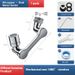 360° Rotatable Faucet Extender Arm – Adjustable Zinc Alloy/Copper Swivel Tap Adapter With Anti-Splash Design, Universal Fit For Modern Sinks_voghion.com