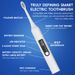 Oplaadbare elektrische tandenborstel - 2 koppen, 3 standen en 2 minuten timer Slimme elektrische tandenborstels, compatibel met Philips Sonicare-tandenborstelkop_voghion.com
