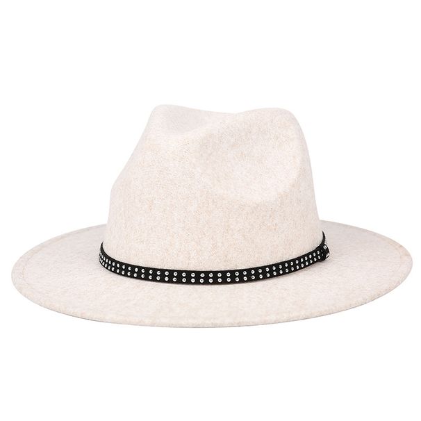 Hochwertige neue zweifarbige Wollmütze, modischer französischer Zylinder für Herren und Damen im britischen Retro-Stil, Jazzhut, exquisites Geschenk_voghion.com