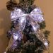 Christmas Ribbon Fairy Light Christmas Decoration DIY Bows String Light Tree Ornaments For Home 2025 Xmas Decor New Year Navidad_voghion.com