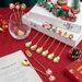 6 teile/paket Weihnachten Geschenk Rühren Löffel Kaffee Dessert Scoop_voghion.com