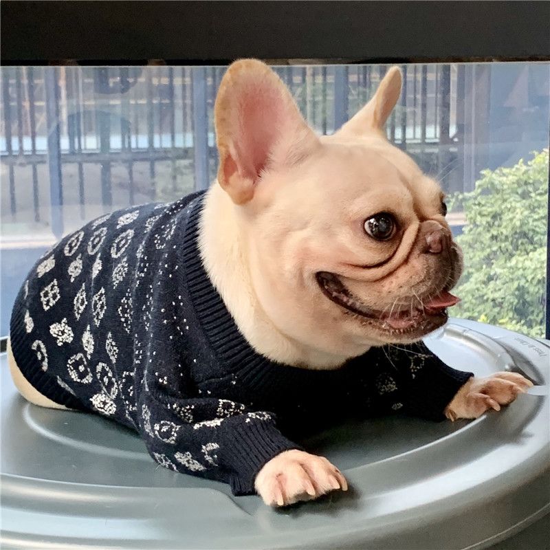 Ropa para gatos, bulldogs, pugs, teddy, schnauzer, cachorros, ropa para otoño e invierno, suéteres para perros._voghion.com
