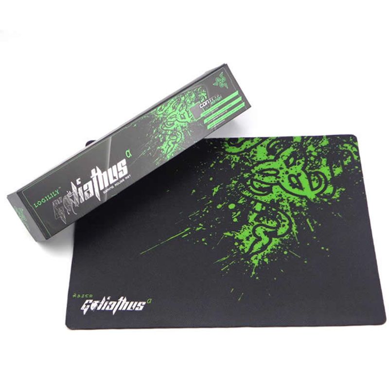 Calitate imbatabilă, supradimensionat, îngroșat, cu margine de blocare + pânză aspră, covoraș pentru mouse-ul de gaming, 355 * 440 * 4 mm_voghion.com