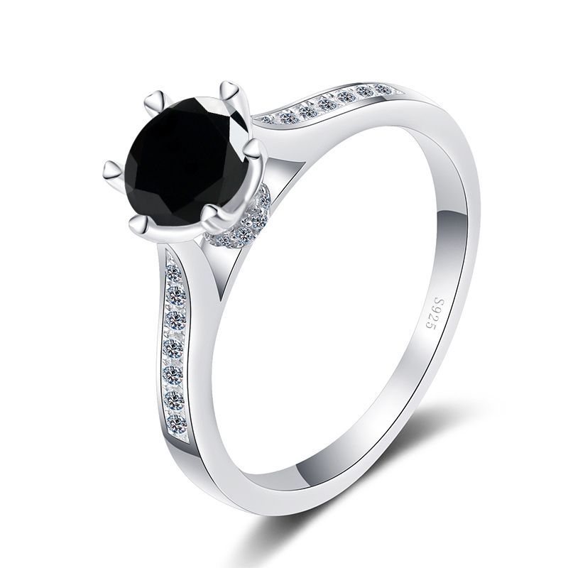 Tancise Top Qualität Classic 1.0CT Moissanite Ringe Sterling Silber für Frauen Moissanite Schmuck für Mädchen Hochzeitsgeschenk_voghion.com