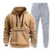 Men's Zip-Up Hoodie With Multiple Pockets - Fleece Lined Pullover Sweatshirt For Casual & Sports Wear_voghion.com