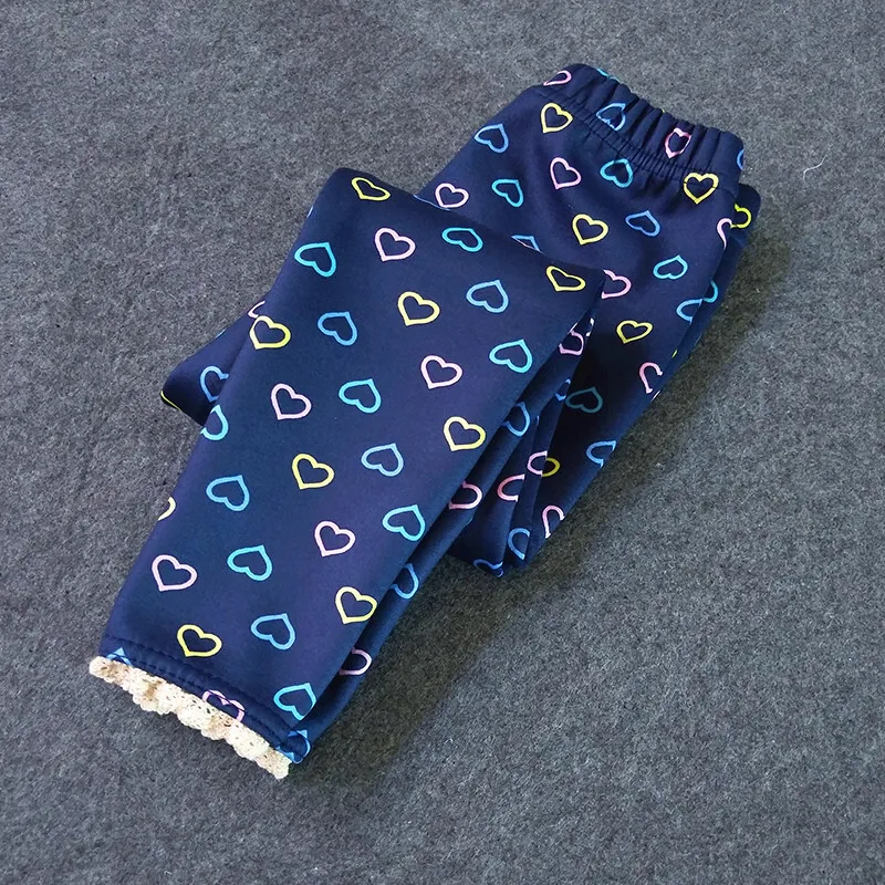 XUANMU enfants épaissir Leggings filles automne hiver Plus velours pantalon bébé filles garçons pantalon Infantil vêtements pour enfants XB003_voghion.com