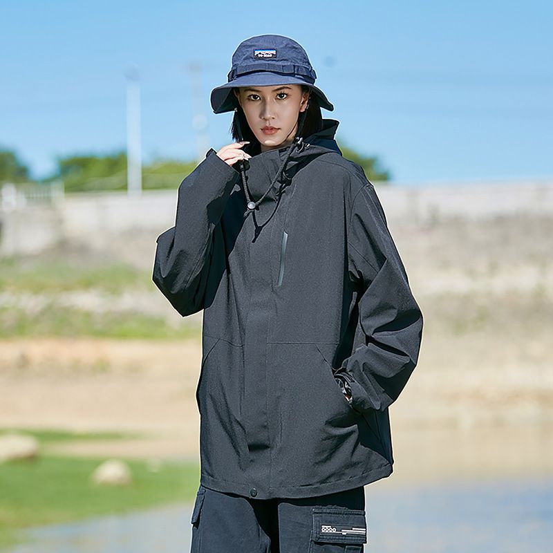 Autumn Thin Windproof Breathable Outdoor Men's Casual Couple's Windbreaker Sports Hiking Jacket_voghion.com