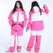 Women's Men's Professional Snowboard Snowsuit Double Board Warm And Thick Windproond Waterproof Outdoor Skiing Equipment_voghion.com