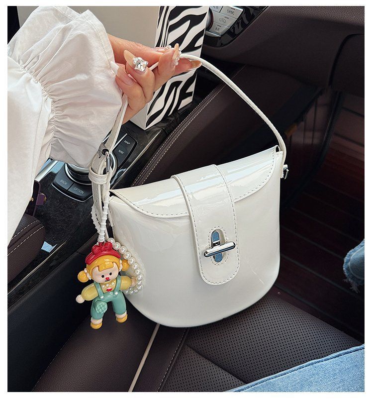 Borsa a tracolla con tracolla a secchiello, estate 2025, nuova borsa da donna con texture di alta qualità, borsa da pendolare_voghion.com