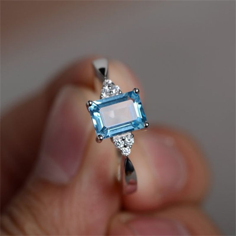 Creative Personalized Rainbow Ring Jewelry with Colorful Stones and Diamonds_voghion.com