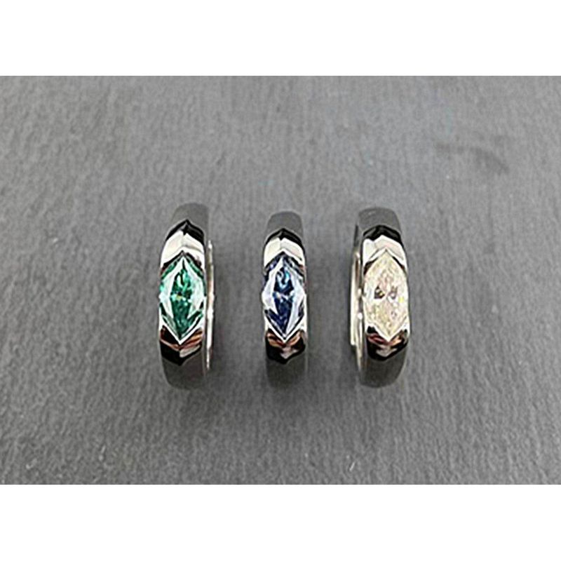 Gioielli alla moda con occhio di cavallo maschile con la stessa apertura dell'anello in zircone regolabile_voghion.com