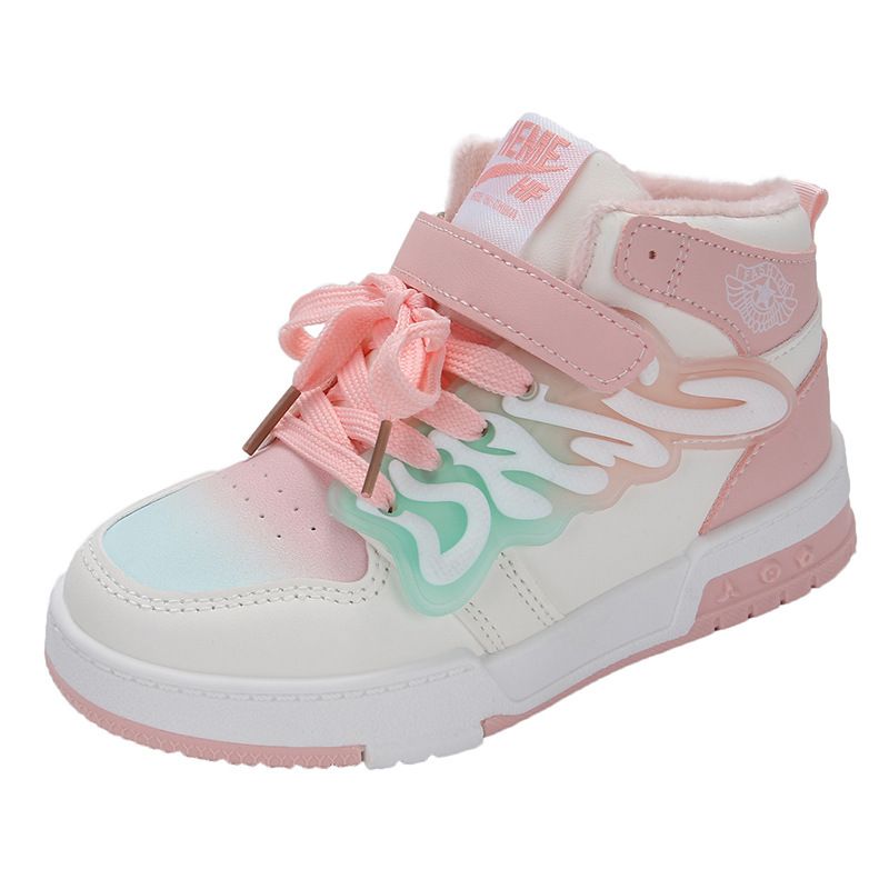 Otoño 23, nuevos zapatos informales de cuero para niños pequeños y medianos con suela suave antideslizante y suela alta, moda 26-37_voghion.com