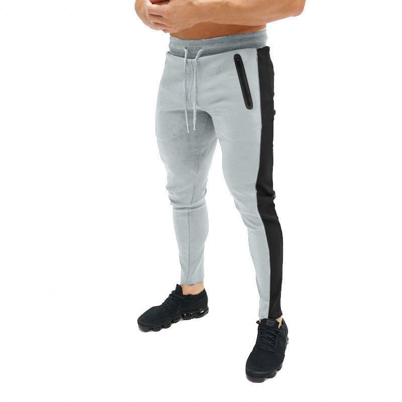 Heren Herfst En Winter Heren Nieuwe Sport Casual Licht Board Slim Fitness Broek Heren Lange Broek Smalle Voet Trekkoord Broek_voghion.com