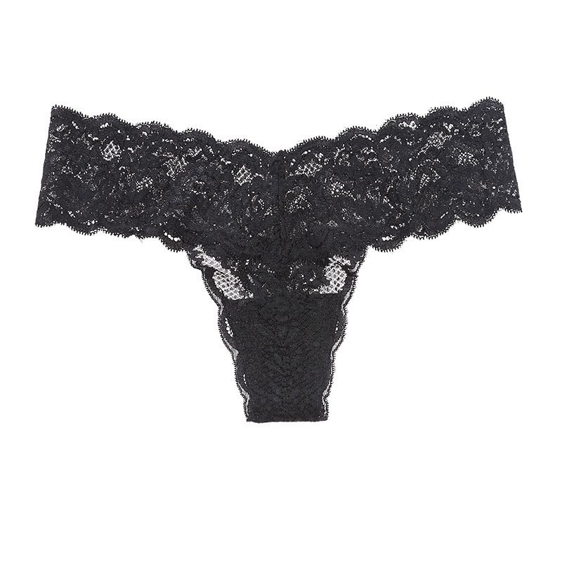 Damen-Tanga, Spitze, sexy Unterwäsche, sexy Dessous_voghion.com