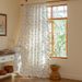Nordic Semi-Sheer Curtains With Artistic Cutouts - 132cm Width, 7 Lengths For Bedroom/Balcony, Rod Pocket/Hooks/Rings Light Filtering Sheer Voile_voghion.com