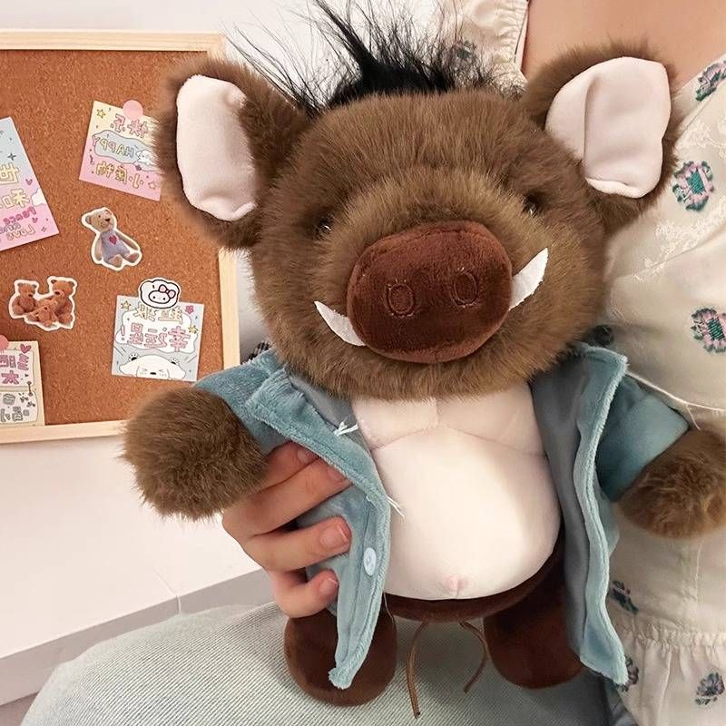Poupée en peluche en tissu pour anniversaire d'enfant_voghion.com