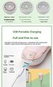 Dual-Mode Fabric Shaver – USB Rechargeable & Plug-in Lint Remover For Clothes, 4-Hour Runtime, ABS Material (Cherry Blossom Pink/Stone Green)_voghion.com