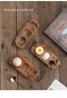 NO.B97Oak Wooden Egg Tray, Egg Cup Holder, Eggshell Cup, Egg Bowl, Punch Cup Holder_voghion.com