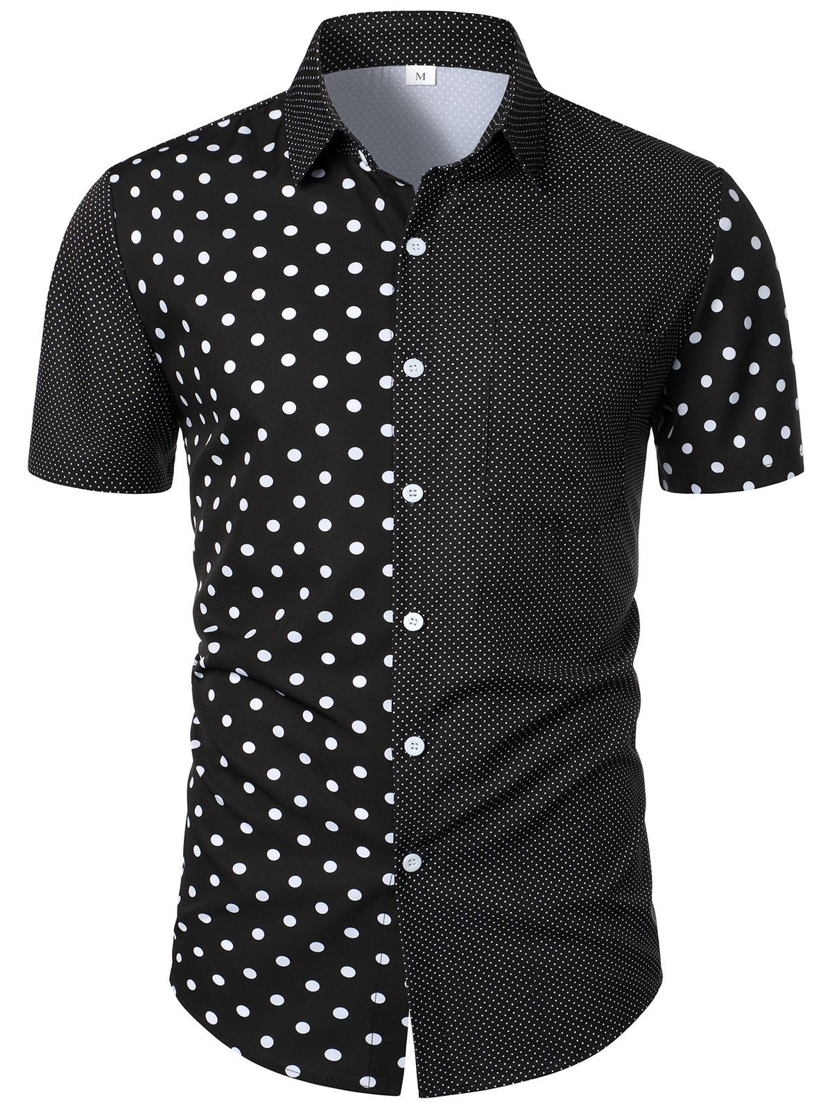 Camicia estiva da uomo a maniche corte con risvolto_voghion.com