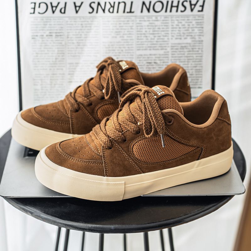 Herren Casual Sneakers Low-Top Atmungsaktive Mode Sportschuhe für den Alltag_voghion.com