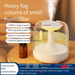 Mini For Bedroom Small Household Spray Aromatherapy Machine Large Mist Volume USB Air Humidifier_voghion.com