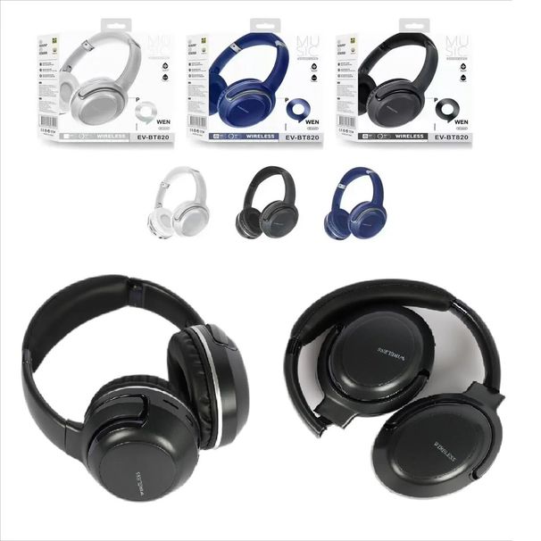 Draadloze Bluetooth-koptelefoon met microfoon, ruisonderdrukkende over-ear headset, beste in het VK_voghion.com
