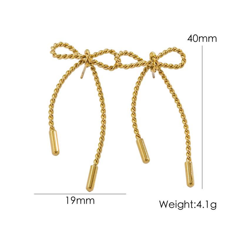 1 paio di orecchini a bottone in stile IG, eleganti e semplici, placcati in acciaio inossidabile 304 e placcati in oro 14K_voghion.com