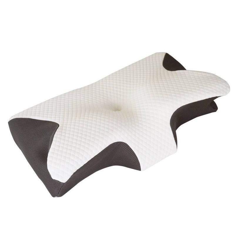 Cervical Pillow For Neck And Shoulder,Contour Memory Foam Pillow,Ergonomic Neck Support Pillow For Side Back Stomach Sleepers With Pillowcase_voghion.com