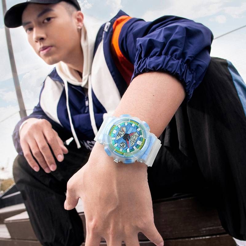Relojes electrónicos clásicos y de moda para hombre, relojes de regalo casuales._voghion.com