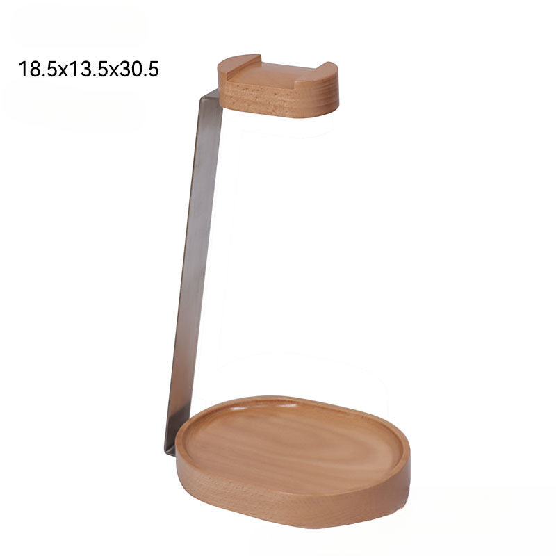 Universeller Kopfhörerständer für den Schreibtisch, Gaming-Headset-Ständer aus Massivholz, robuster Kopfhörerhalter aus Holz, kompatibel mit Airpods Max und mehr_voghion.com