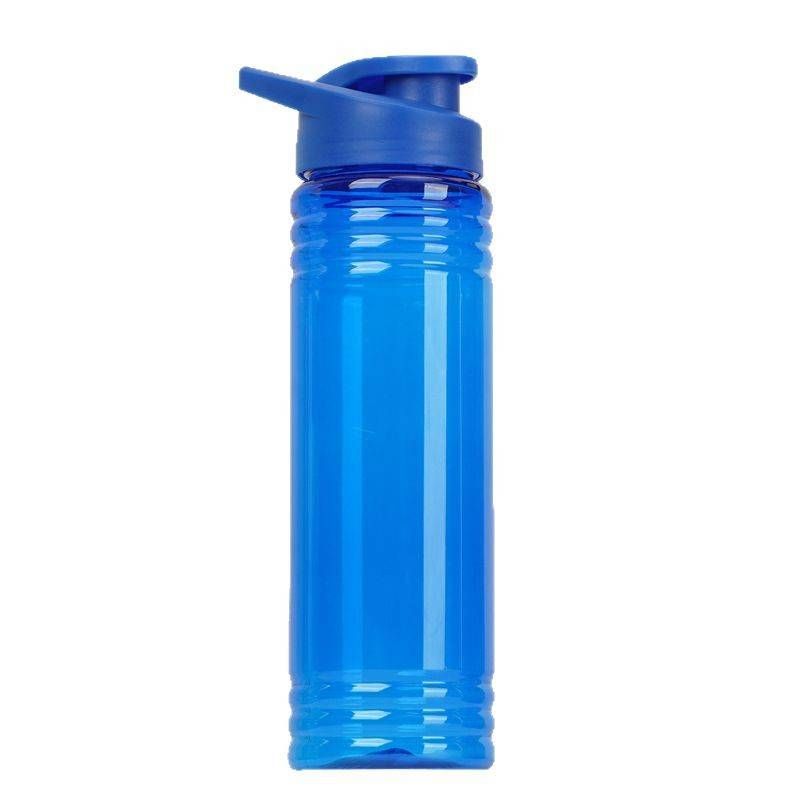 700 ml PS plastic sportwaterfles - BPA-vrije lichtgewicht drinkbeker voor kantoor, thuis en buiten (rood/wit/zwart/blauw, cadeauverpakking)_voghion.com