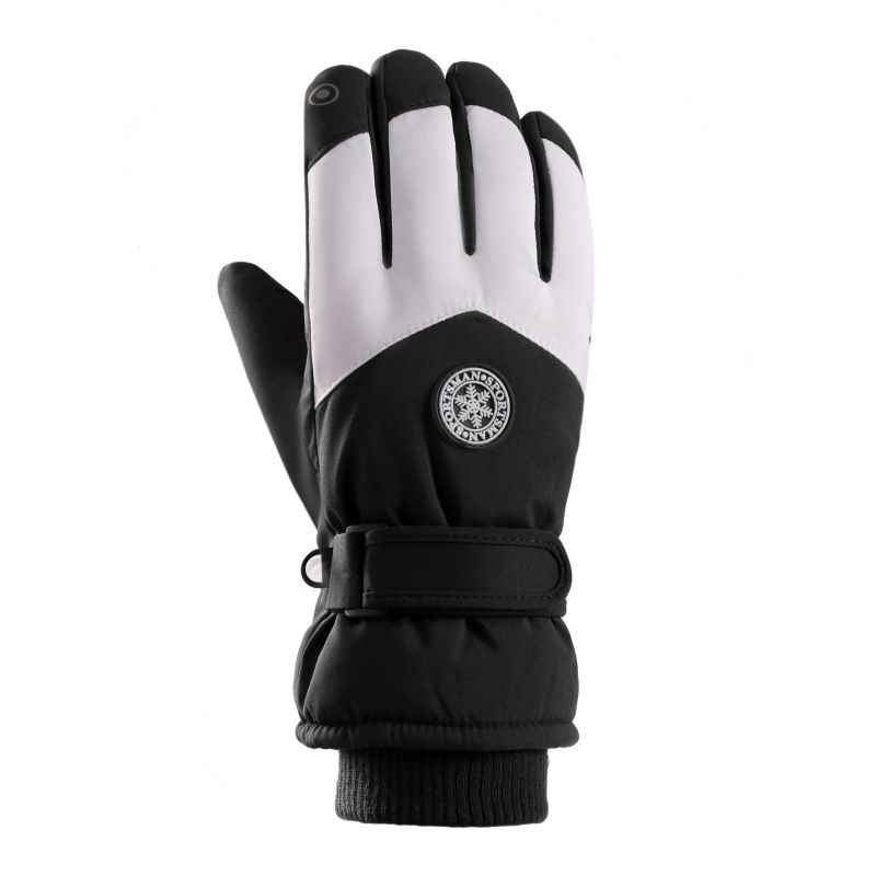 Zhaodengsheng Winterski Für Männer Und Frauen, Wasserabweisend, Winddicht, Warm, Verdickt, Rutschfest, Touchscreen, Radfahren,_voghion.com