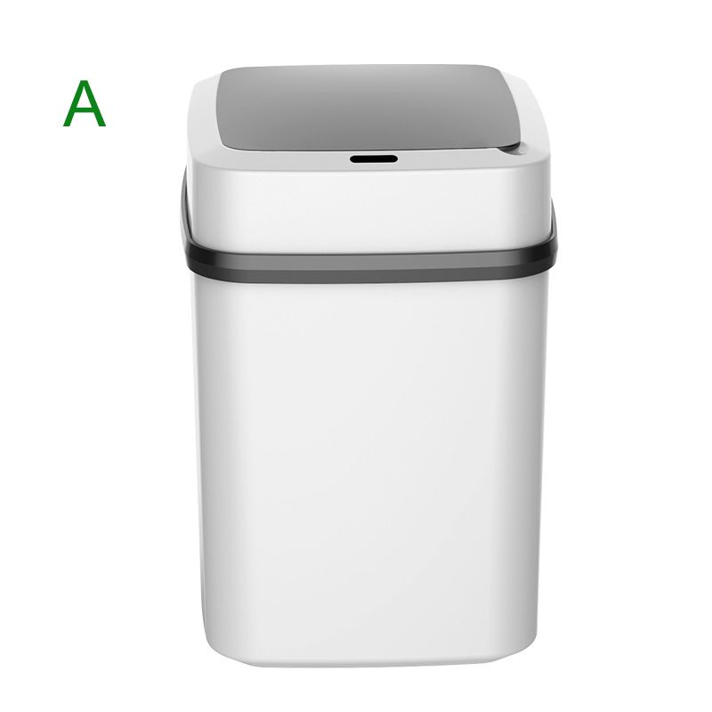 13L Kitchen Trash Bin with Touchless Lid and Smart Sensor for Bathroom and Toilet_voghion.com