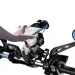 Motorcycle Phone Mount With 15W Wireless 30W USB-C Charger| Anti-Theft Handlebar Holder For IPhone Android Phones_voghion.com