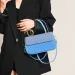 Fashion Womens Crossbody 2025 New Bs Commuting Korean Version Trend Metal Texture Niche Single Shoulder Small Square_voghion.com