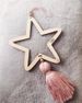 Stile Star Bead String Nappa Cartoon Scava fuori Decorazione Appendiabiti da parete_voghion.com