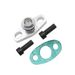 Kit di riparazione flangia ingresso olio turbina turbocompressore flangia GT28GT30 in lega di alluminio AN10 per ricambi auto_voghion.com