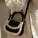 2025 New Plush Multifunctional Shearling Handbag Women's Crossbody Bag Stylish Versatile_voghion.com