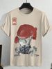 Japanese Ukiyo-e Graphic T Shirt Men Animal Waves Sun 3D Printed T-Shirts Casual Short Sleeve Tees Outdoor Oversized O-Neck Tops_voghion.com
