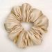 19 Momme 100% Mulberry Silk Hair Tie - Extra Large Puff Scrunchie (Gentle On Hair No Breakage Perfect For Ponytails & Buns Hypoallergenic & Smooth)_voghion.com