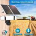 Floodlight Camera 24 Hours Video Recording Outdoor With LED Light 1500LM Solar Powered Surveillance Camera_voghion.com