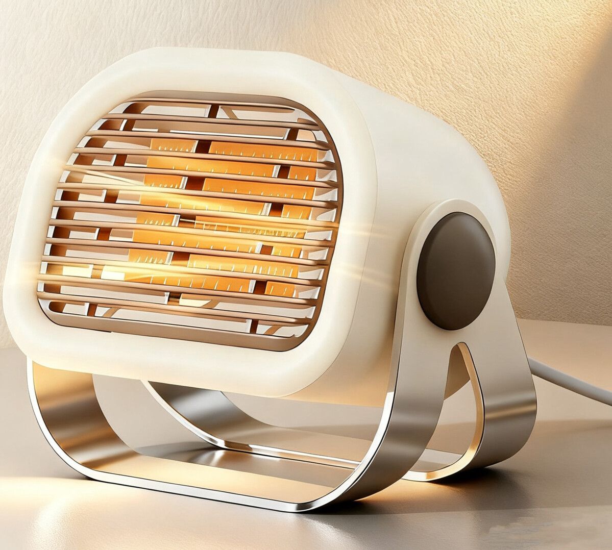 Kleiner Tischheizer für Büro, Studentenwohnheim, schnelle PTC-Keramikheizung, energiesparend, leiser Handwärmer_voghion.com