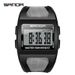 Men's Digital Sports Watch With LED Backlight, 50M Water Resistant, Shockproof, Multi-Function Outdoor Wristwatch For Hiking, Running, And Daily Wear_voghion.com