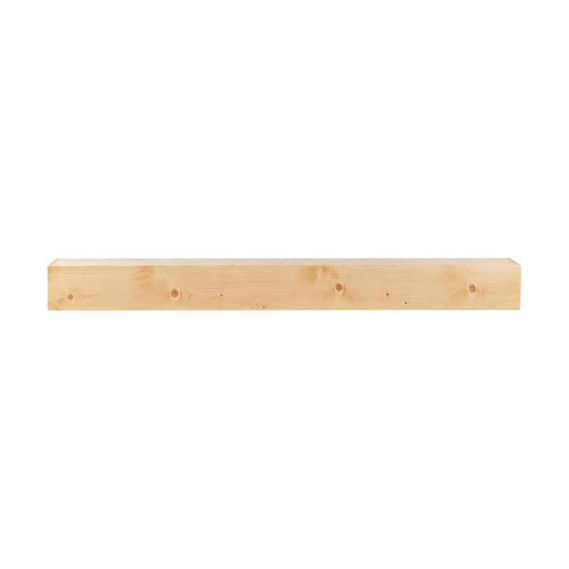 Shelf 72 Floating Mantel Rustic Wood Fireplace Natural Fireplace Mantel_voghion.com