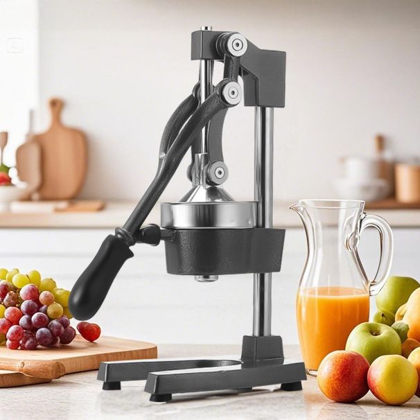 SOGA Commercial Manual Juicer Hand Press Juice Extractor Squeezer Orange Citrus Matte Black_voghion.com